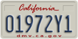 California, Commercial vehicles (12345A6)