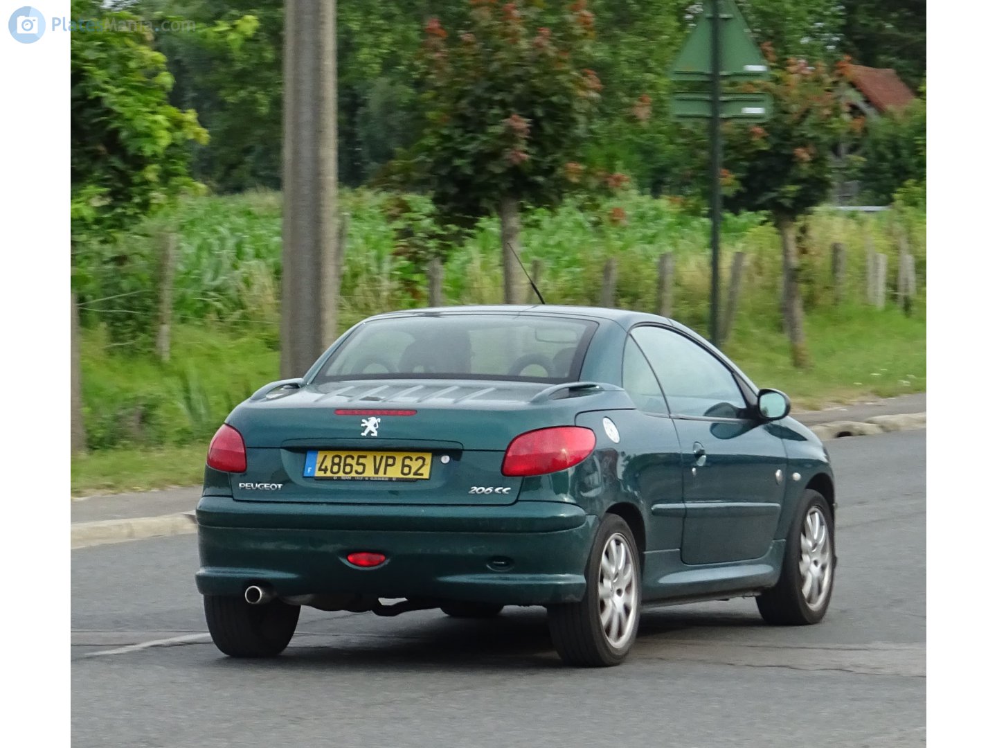 4865 VP 62, Peugeot 206 1st gen CC Cabriolet (T16), 2000–2007