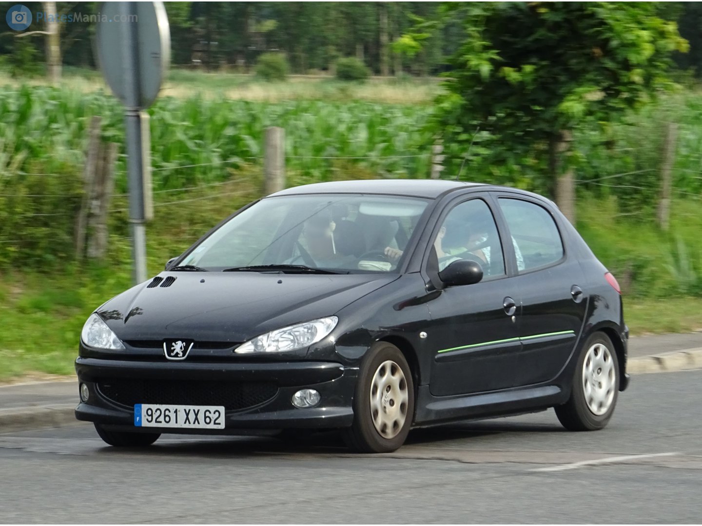 9261 XX 62, Peugeot 206 1st gen 5-door Hatch (T11), 1998–2009 (–2012 for IR-market)