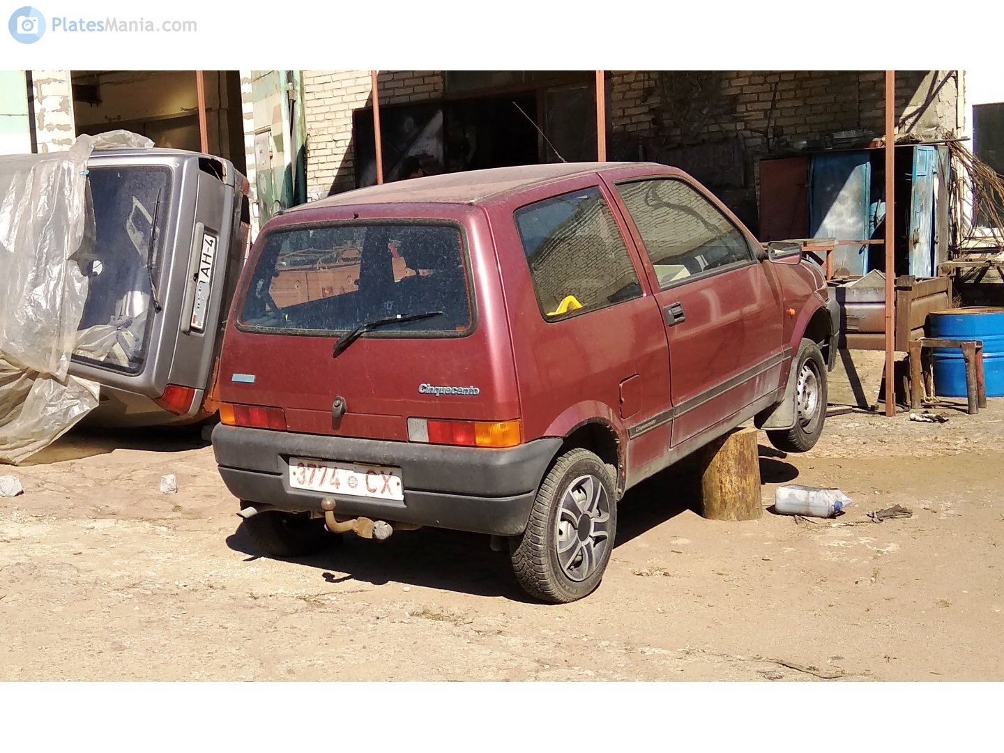 3774 CX, FIAT Cinquecento 1st gen (170), 1992–1998