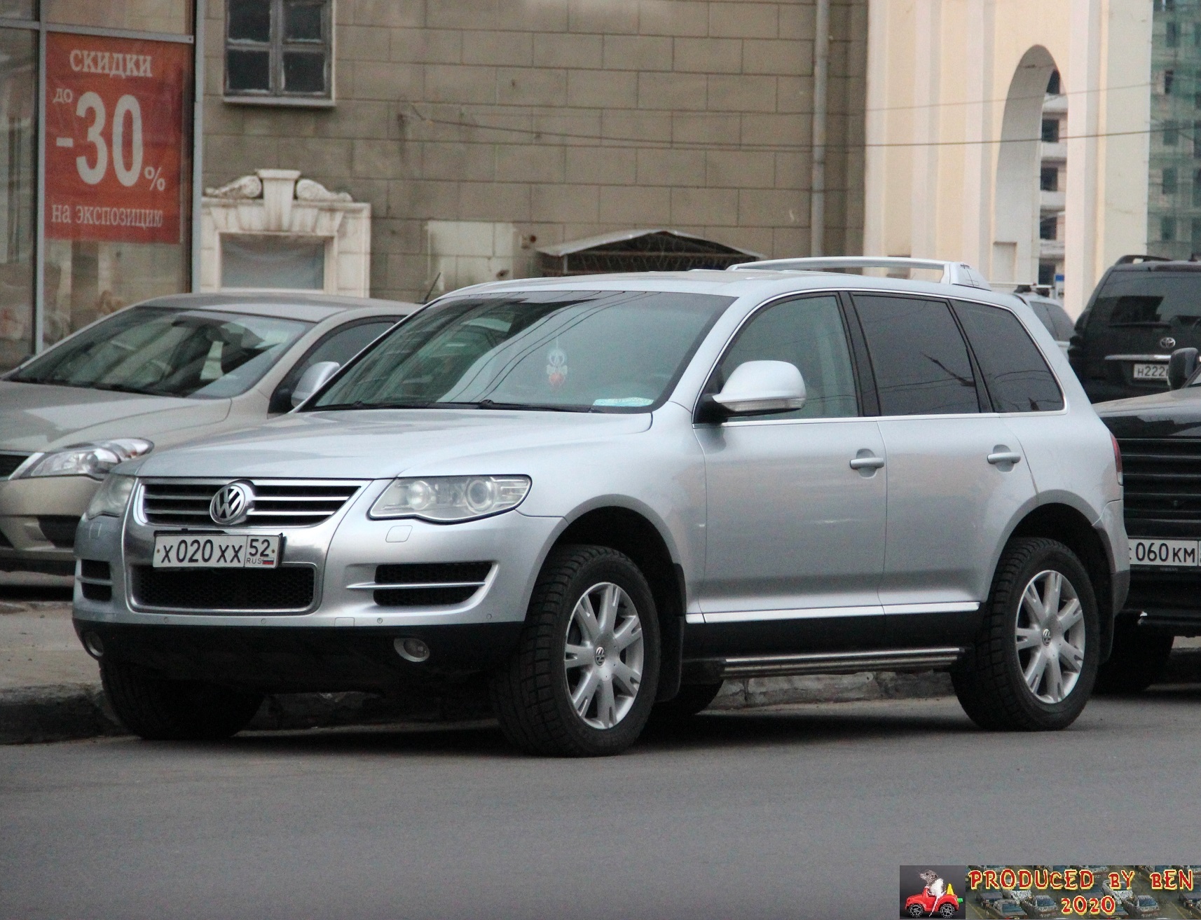х 020 хх 52, Volkswagen Touareg 2nd gen (7P), 2010–2018