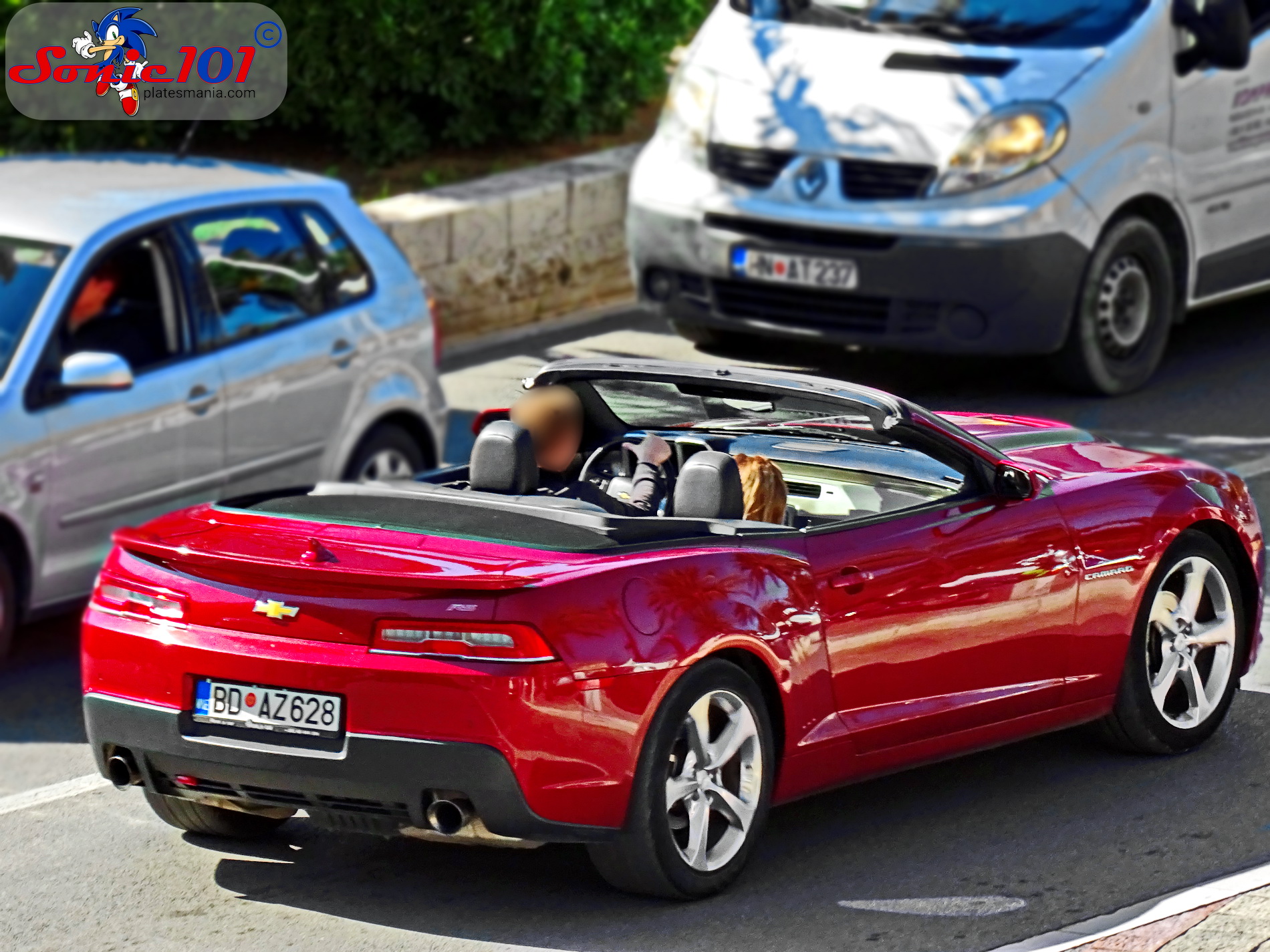 BD AZ628, Chevrolet Camaro 5th gen Coupé (Zeta I), facelift, 2013–2015