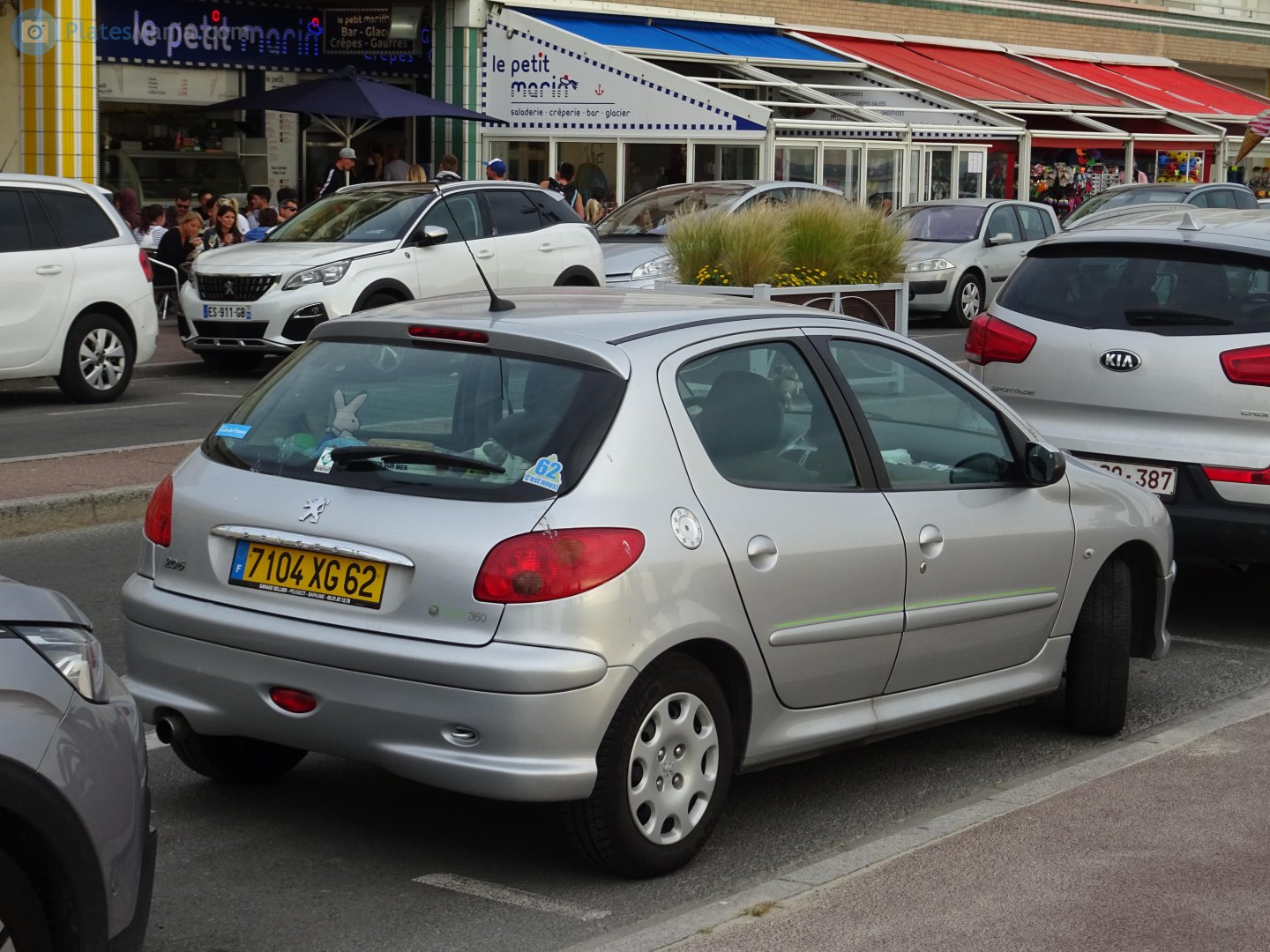 7104 XG 62, Peugeot 206 1st gen 5-door Hatch (T11), 1998–2009 (–2012 for IR-market)