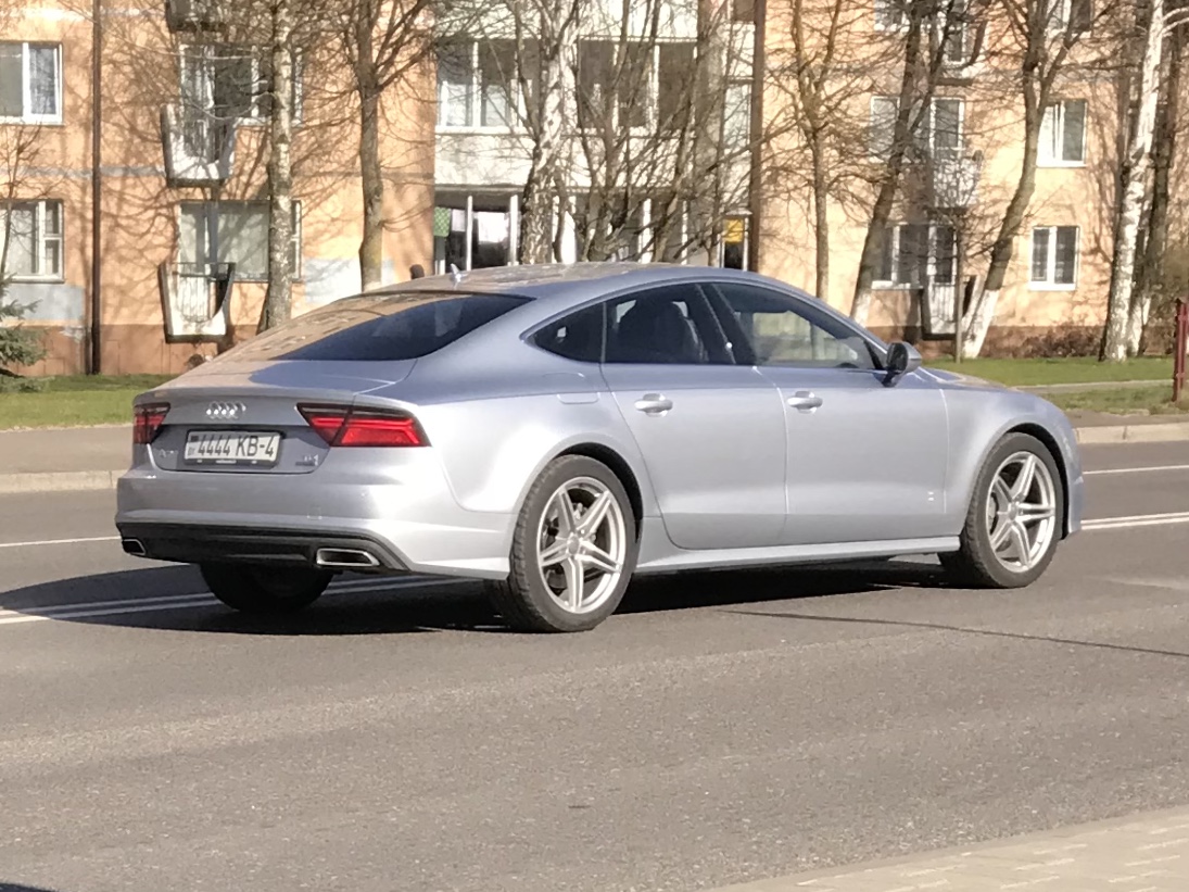 4444 KB-4, Audi A7 1st gen (C7/4GA/4GF), facelift, 2014–2017