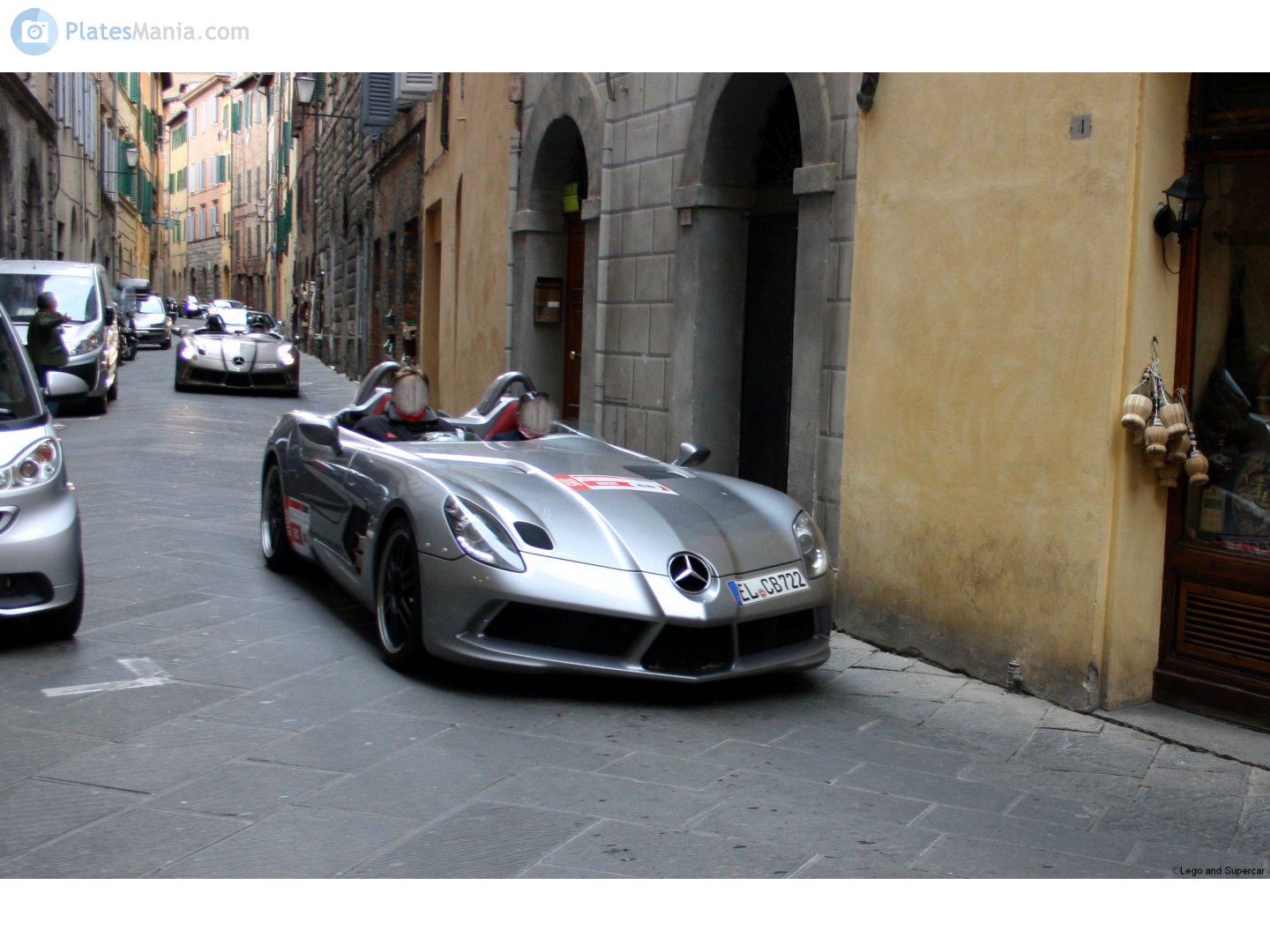 EL CB 722, Mercedes-Benz SLR McLaren 1st gen (Stirling Moss) Speedster (Z199), 2009