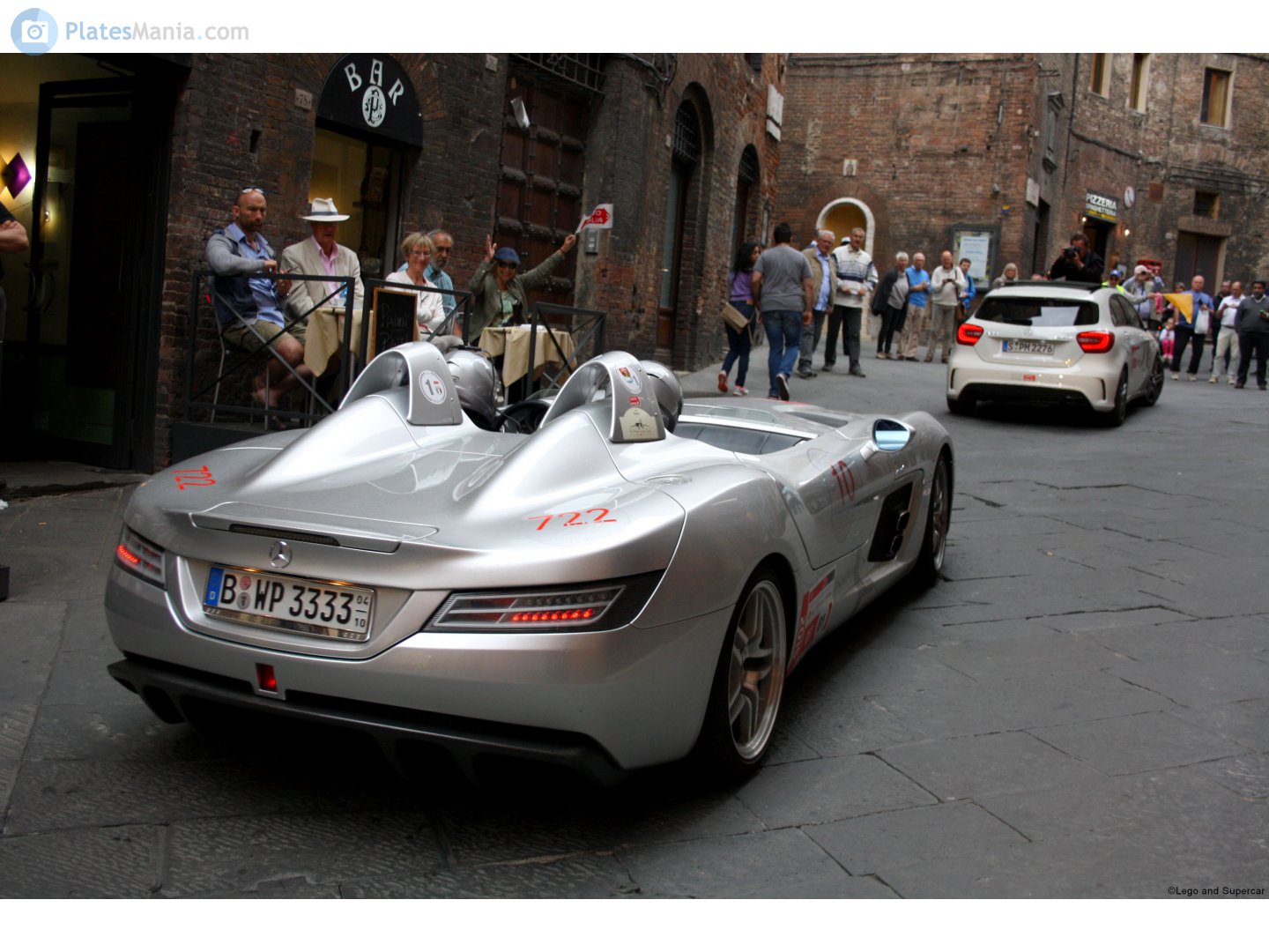 B WP 3333 (04/10), Mercedes-Benz SLR McLaren 1st gen (Stirling Moss) Speedster (Z199), 2009