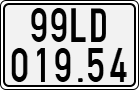 License plate of Vietnam, Specialty plates