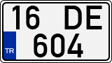 License plate of Turkey, Regular plates