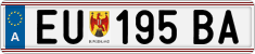 License plate of Austria, Regular plates