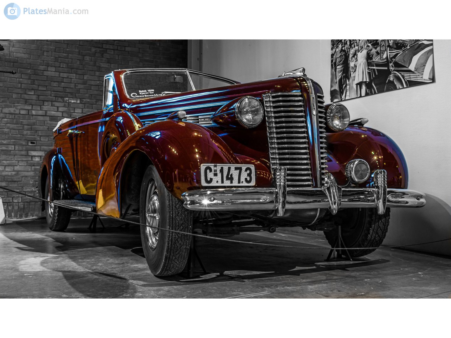 C-1473, Buick Roadmaster 2nd gen 1938 Phaeton (80C; C-body), 1937–1938