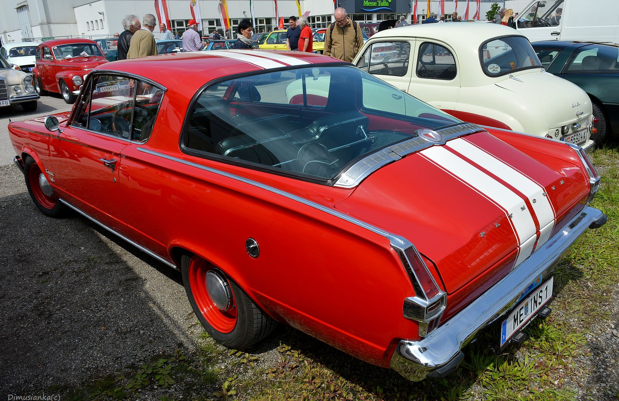 ME INS 1, Plymouth Barracuda 1st gen (149/V89; A-body), 1964–1965