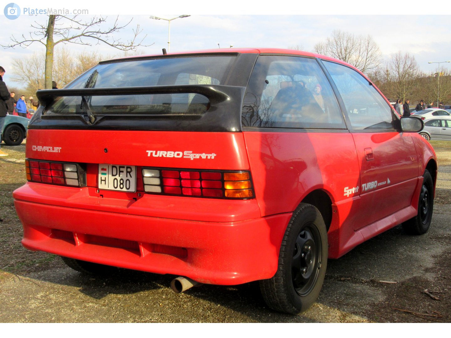DFR-080, Chevrolet Sprint 2nd gen 3-door Hatch (SF; CA-market), 1989–1994