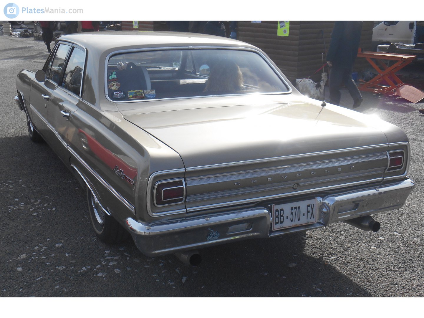 BB-570-FX, Chevrolet Chevelle 1st gen 1964 2-door Hardtop (37; A-body), 1963–1964