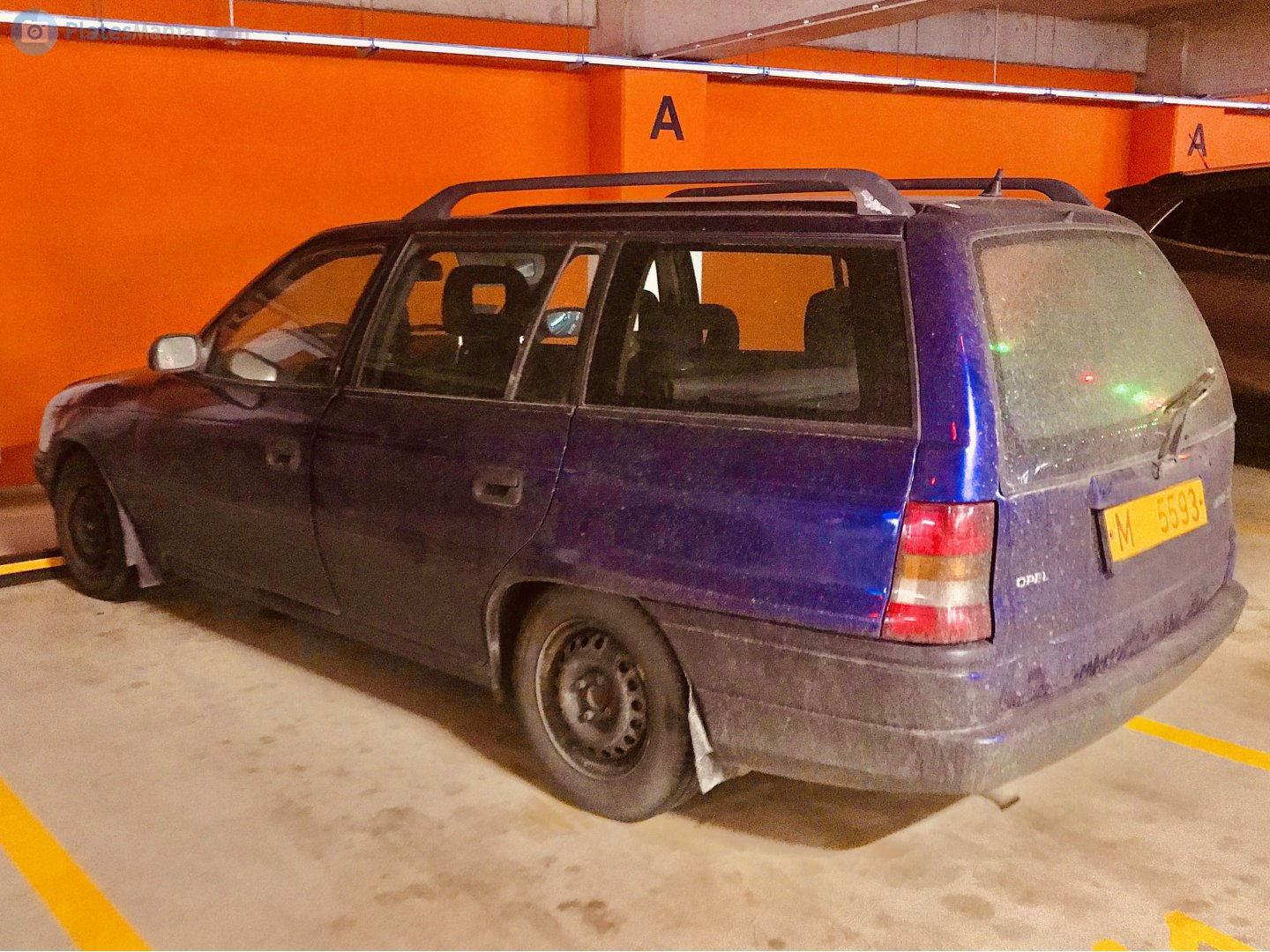 M 5593, Opel Astra 1st gen Caravan Wagon (F; T92), 1991–1998 (–2002 for Eastern Europe)