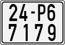 License plate of Vietnam, Motorcycles