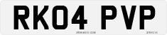 License plate of the United Kingdom, 2001 year system