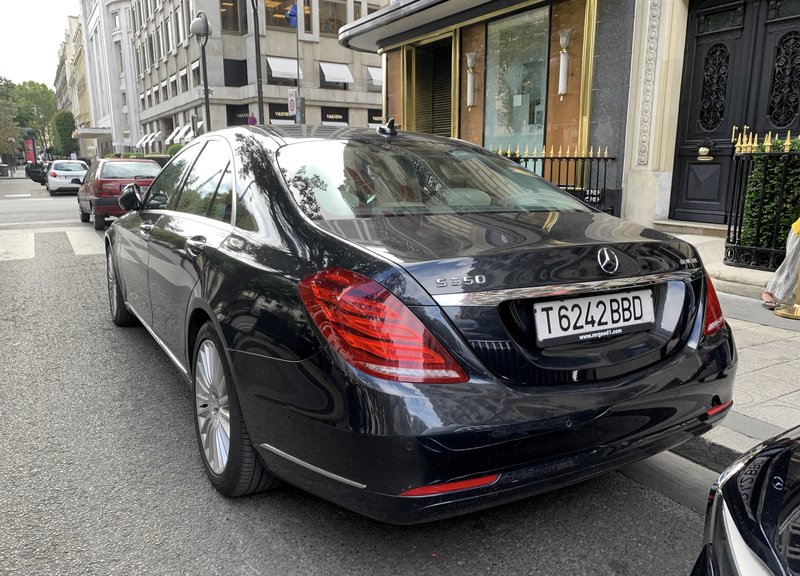 T 6242 BBD, Mercedes-Benz S-Klasse 8th gen Sedan (W222/V222), 2013–2020