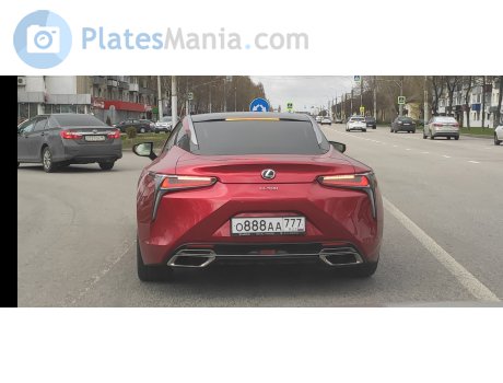 о888аа777, Lexus LC