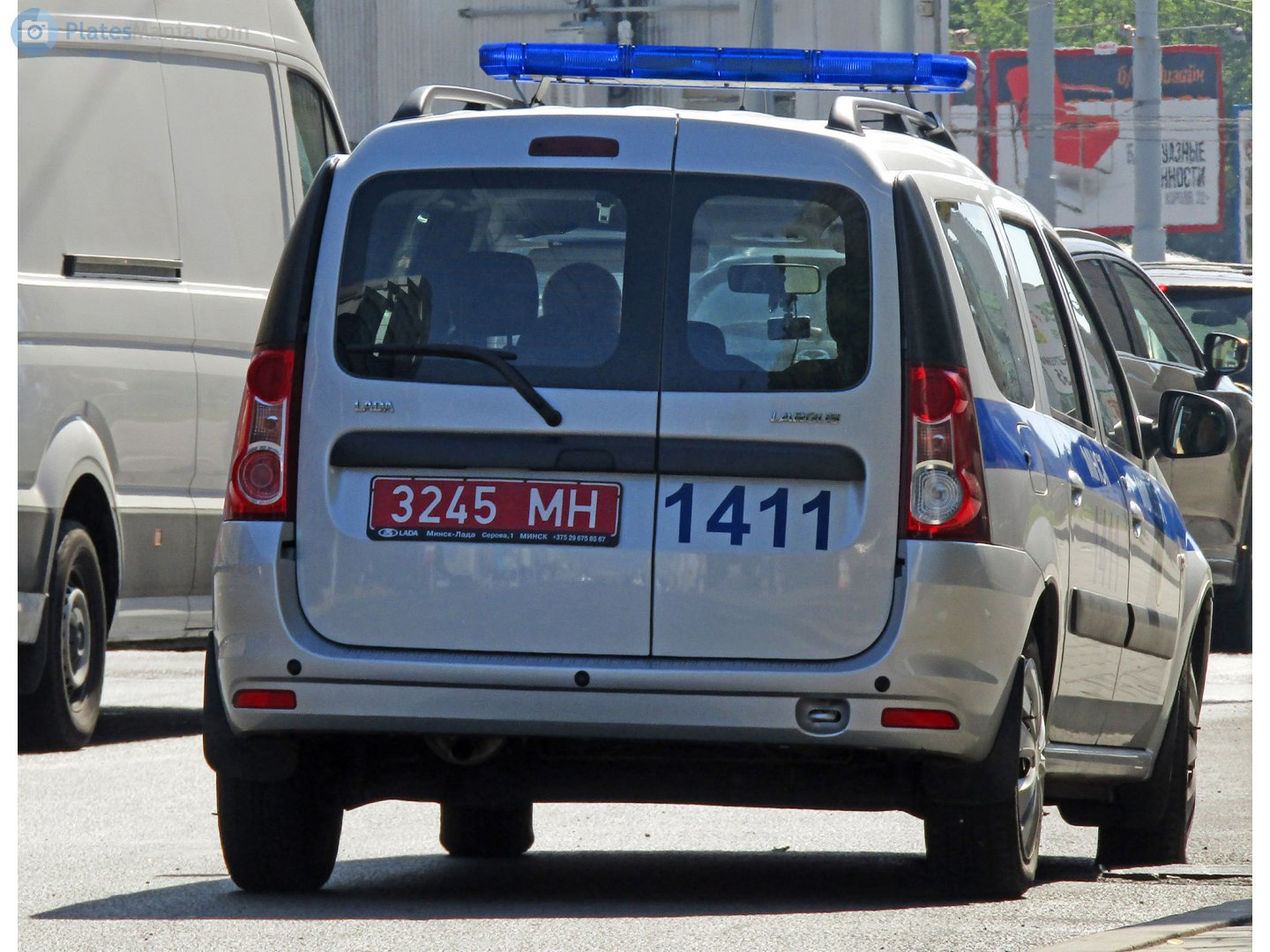 3245 МН, Lada (VAZ) Largus 1st gen R90 (KS0/RS0), 2012­–2020