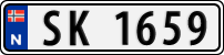 License plate of Norway, Trailers, motorcycles, special vehicles