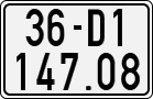 License plate of Vietnam, Motorcycles