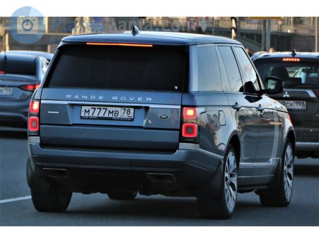 м777мв78, Land Rover Range Rover
