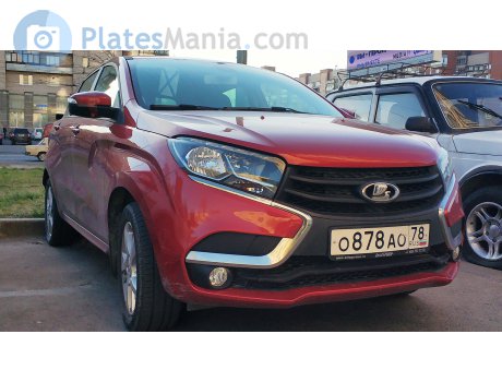 о878ао78, Lada (VAZ) XRAY