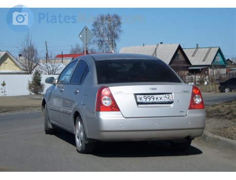 к999кк42, Chery (Chirey) Fora