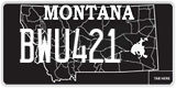 Montana, Specialty plates (ABC123)