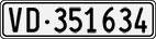 License plate of Switzerland, Cars