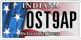 Indiana, Vanity Plates