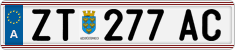 License plate of Austria, Regular plates