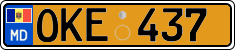 License plate of Moldova, Public transport (2015)