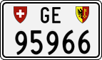 License plate of Switzerland, Cars