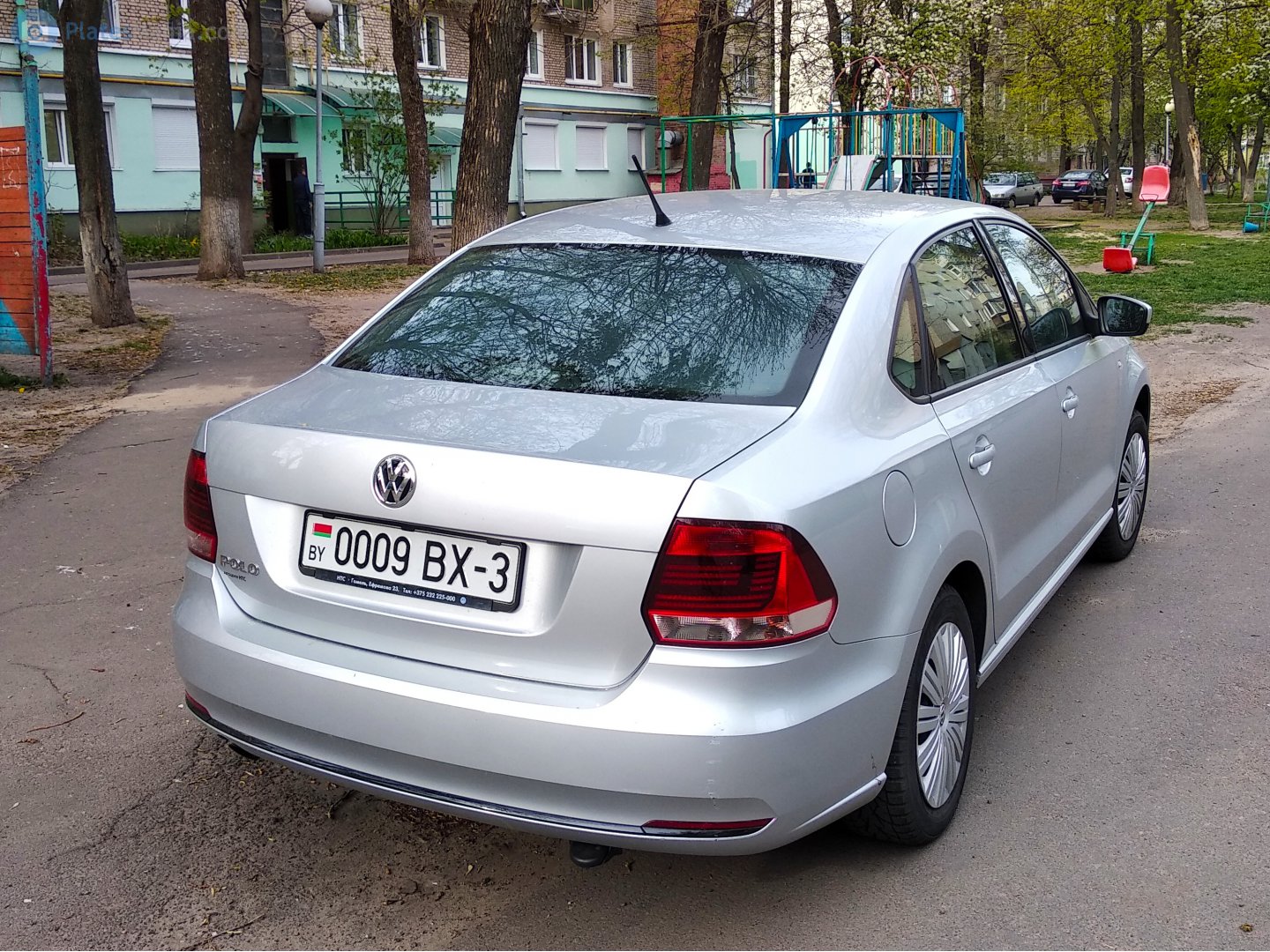 0009 BX-3, Volkswagen Polo 5th gen Sedan (A05), 1st facelift, 2015–2020