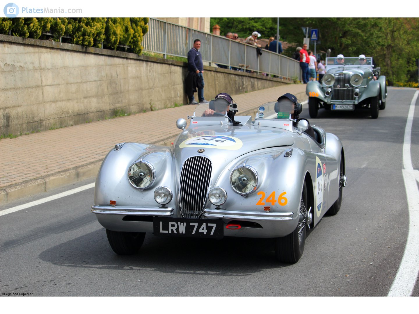 LRW747, Jaguar XK120 