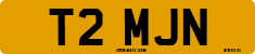 License plate of the United Kingdom, 1983 year system