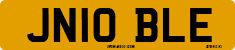 License plate of the United Kingdom, 2001 year system