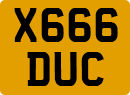 License plate of the United Kingdom, 1983 year system