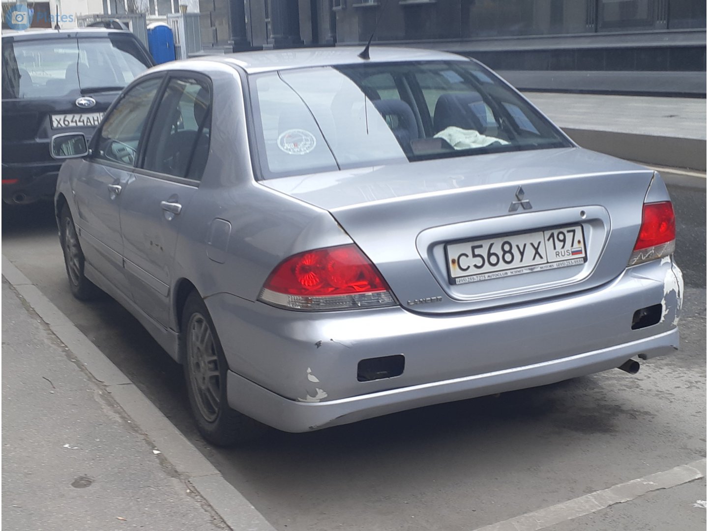 с 568 ух 197, Mitsubishi Lancer 7th gen Sedan (CS; Global-market), facelift, 2003–2010