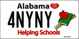 Alabama, Specialty plates
