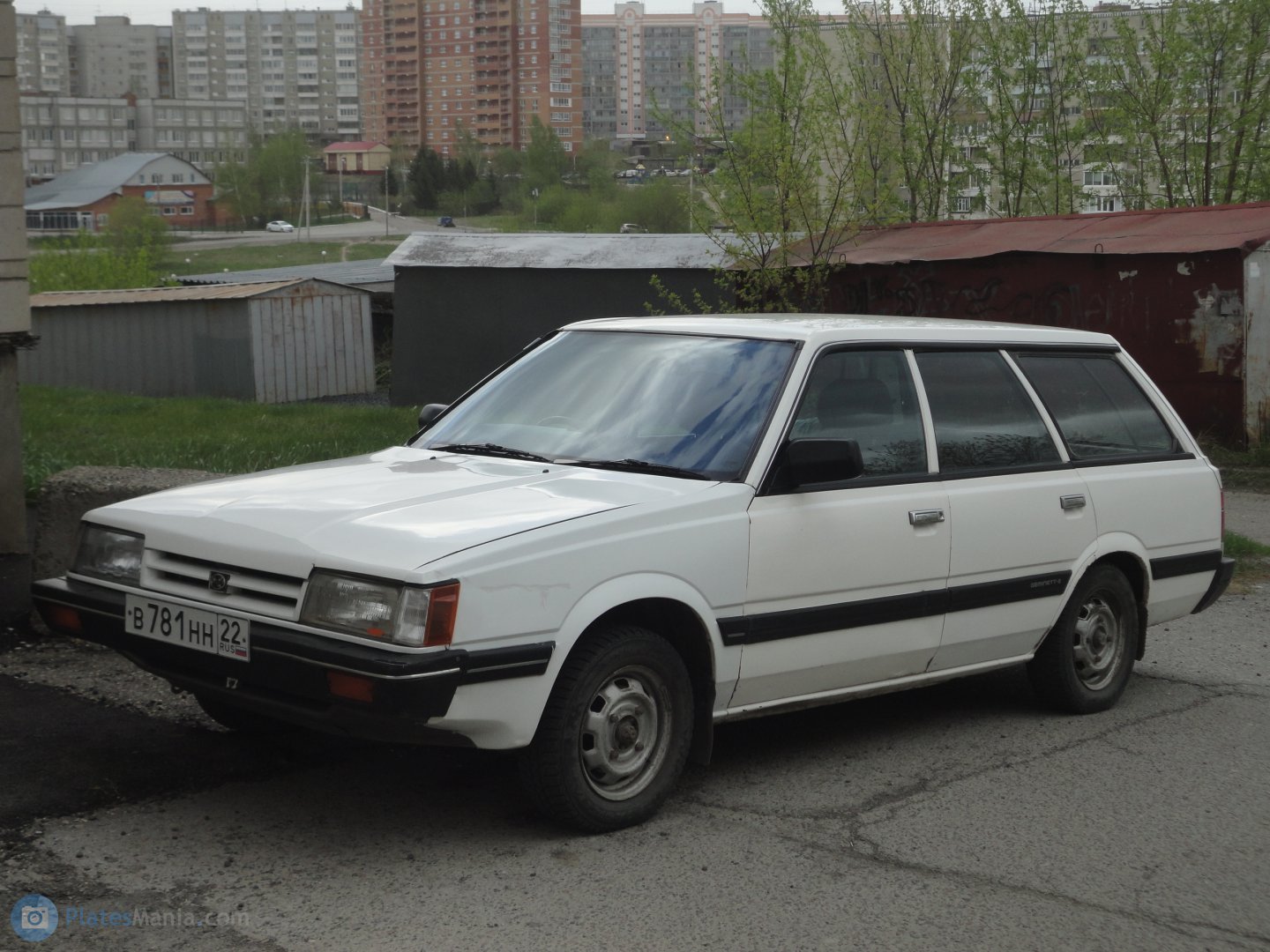 в 781 нн 22, Isuzu Geminett 2nd gen, Geminett II, Van, 09.1989–12.1993 (rebadged Subaru Leone)