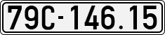 License plate of Vietnam, Cars