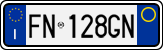 License plate of Italy, Cars (1994 year series)