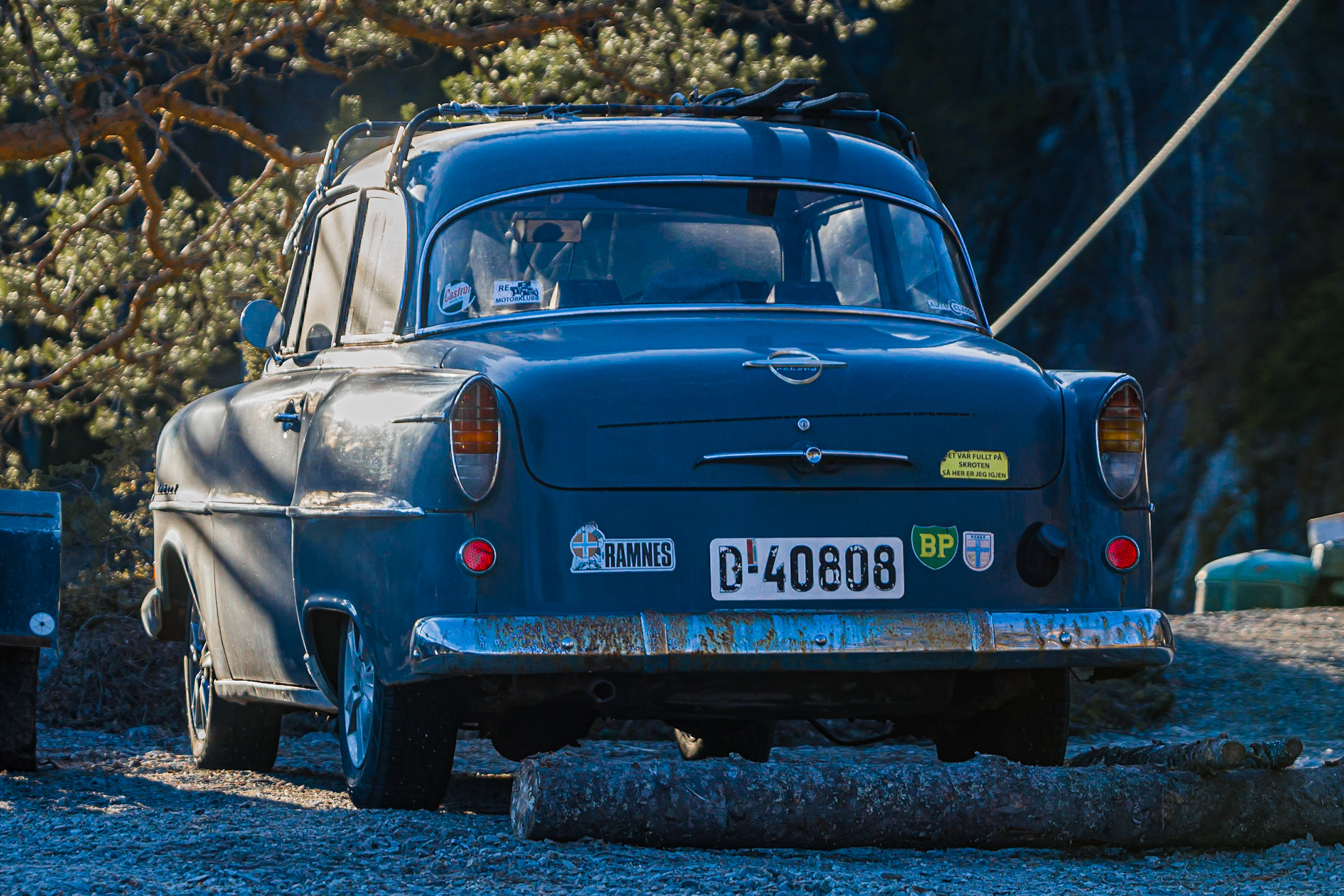 D-40808, Opel Olympia 3rd gen Rekord 2-door Sedan, 1953–1957