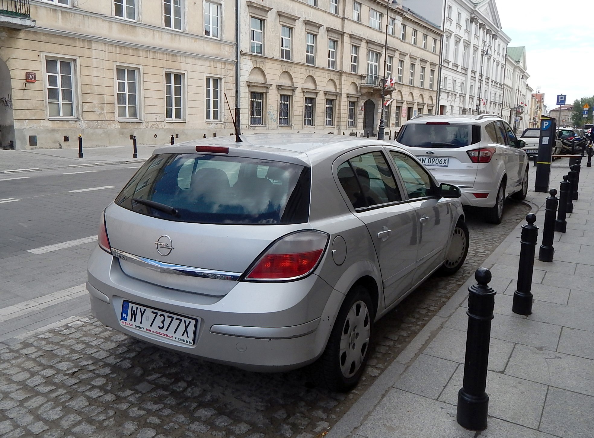 WY 7377X, Opel Astra 3rd gen 5-door Hatch (H; A04), 2004–2014