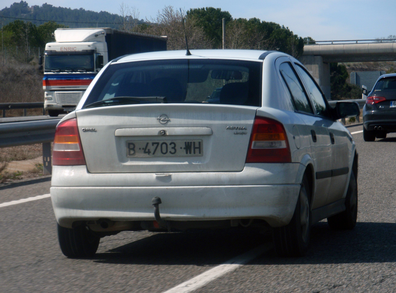 B 4703 WH, Opel Astra 2nd gen 3-door Hatch (G; T98), 1998–2004