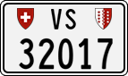 License plate of Switzerland, Cars