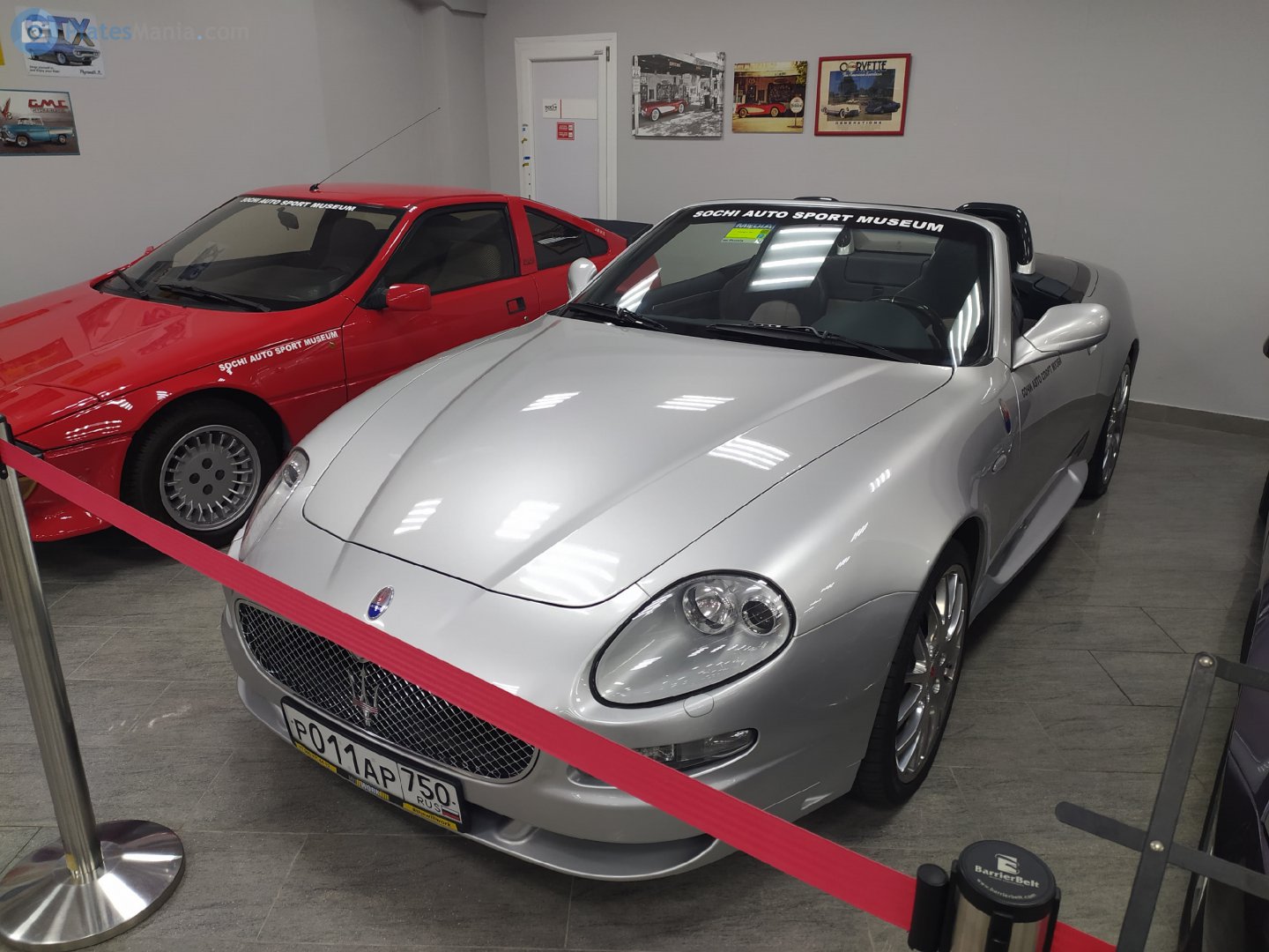 р 011 ар 750, Maserati Spyder 