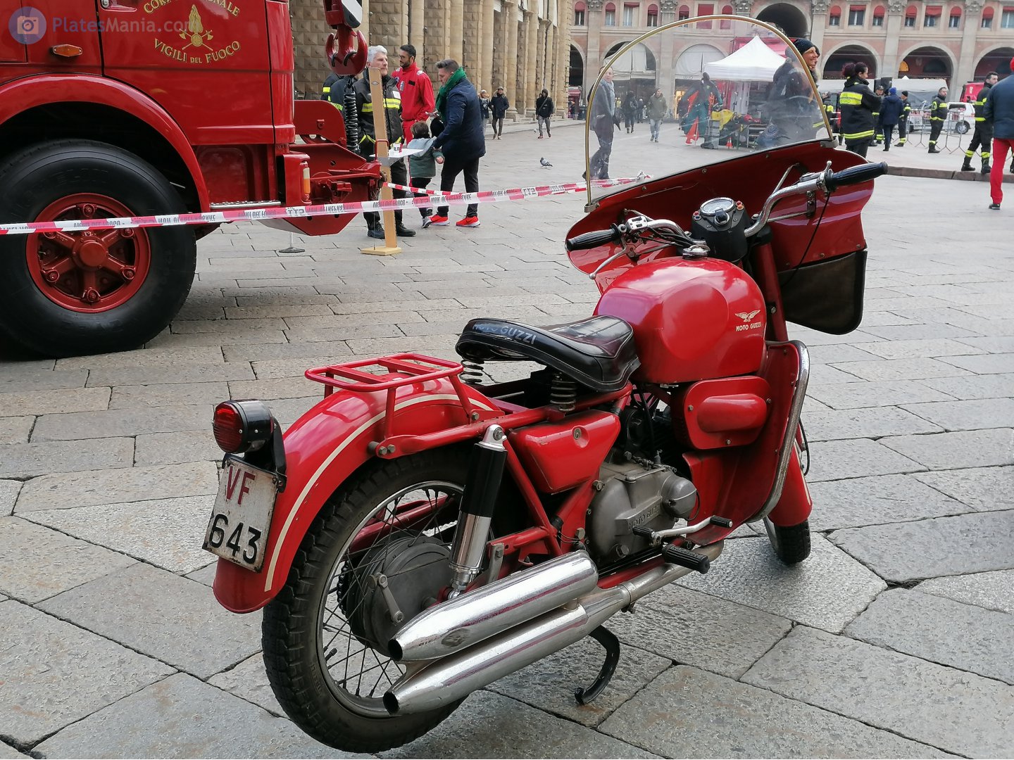 VF 643, Moto Guzzi Falcone 